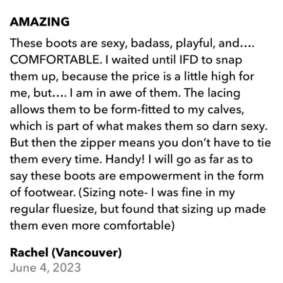 NEW John Fluevog MUNSTER MAX MAGNOLIA ZIP-UP PLATFORM TALL BOOTS Size 11 - Picture 16 of 16